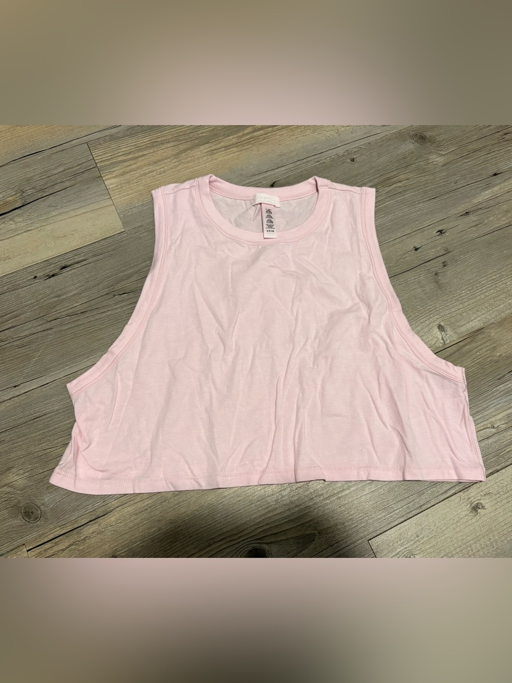 SKIMS Kim Kardashian cropped tank top small pink new without tags